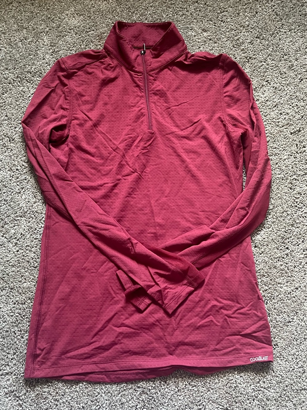 Dover Saddlery - Coolblast Shirt - Extra Small - Maroon
